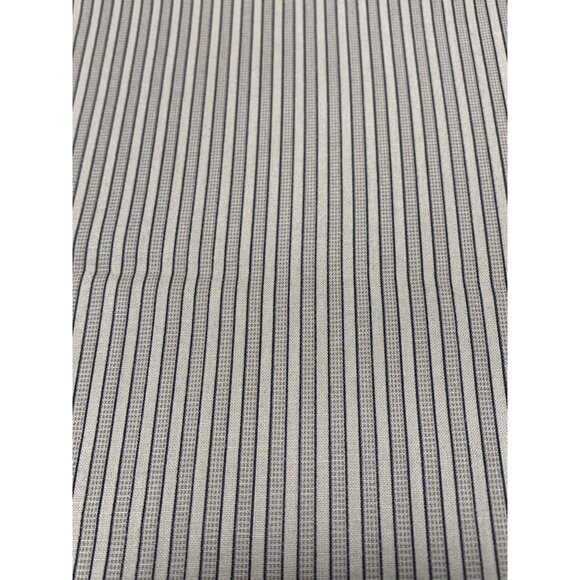 Striped Fabric Material 16x40 Beige & Black Cotton For Sewing Crafting Projects - Picture 2 of 4